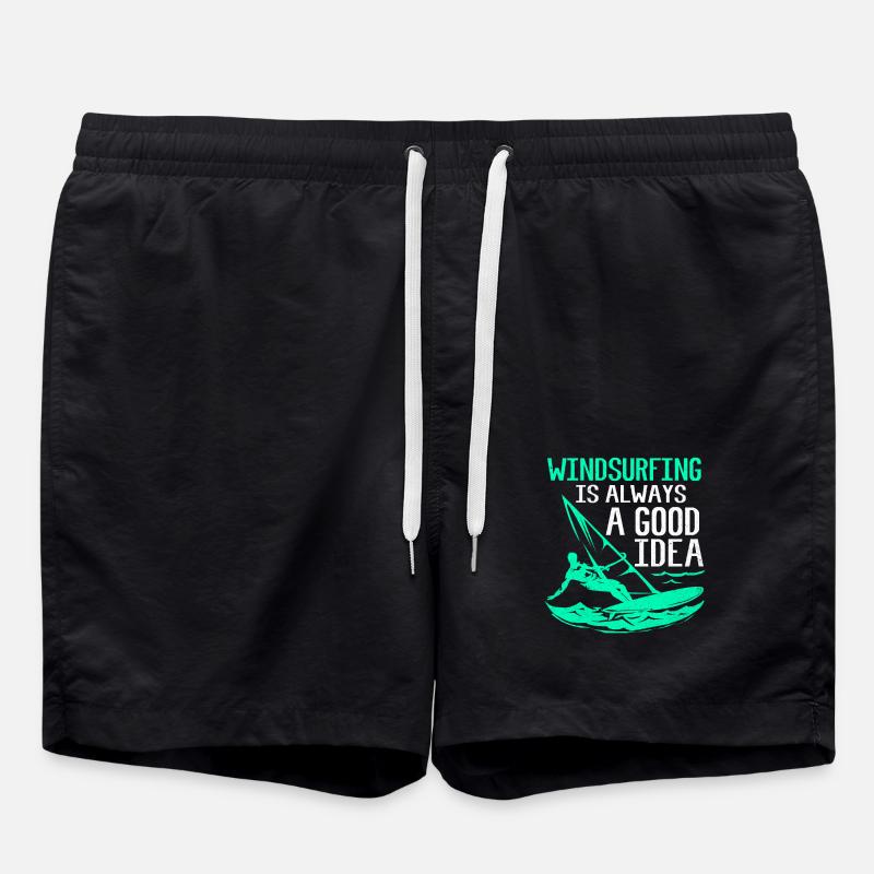 Windsurfing - Swim Trunks - black