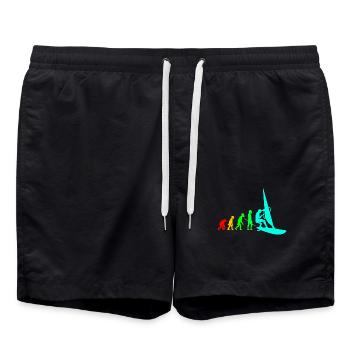 Planche à voile Planche à voile Planche à voile Surf nautique Surf - Short de bain - noir - Devant - AI Model Male 185 light (185cm)