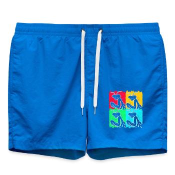 Gottesanbeterin - Badeshorts - Cobalt blue - Vorne