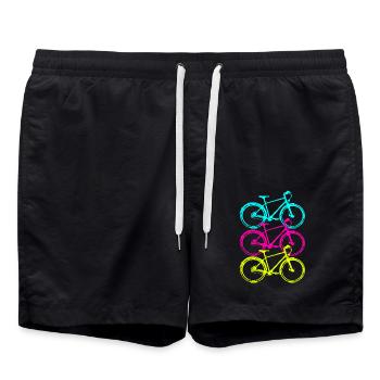 Vélo cycliste Cyclisme Vélo de course - Short de bain - noir - Devant - AI Model Male 185 light (185cm)