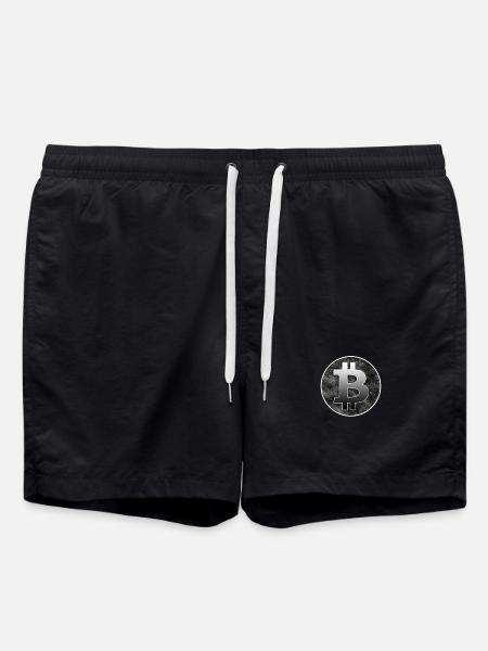 Bitcoin - Swim Trunks - black