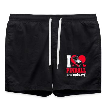 Flipper - Short de bain - noir - Devant - AI Model Male 185 light (185cm)