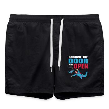 Parachute - Short de bain - noir - Devant - AI Model Male 185 light (185cm)