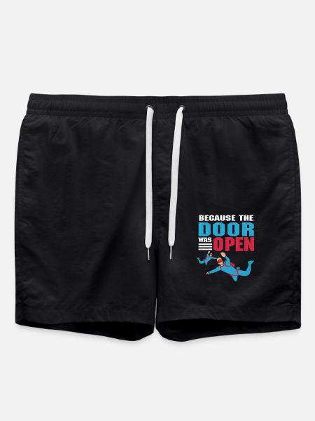 Parachuting - Swim Trunks - black