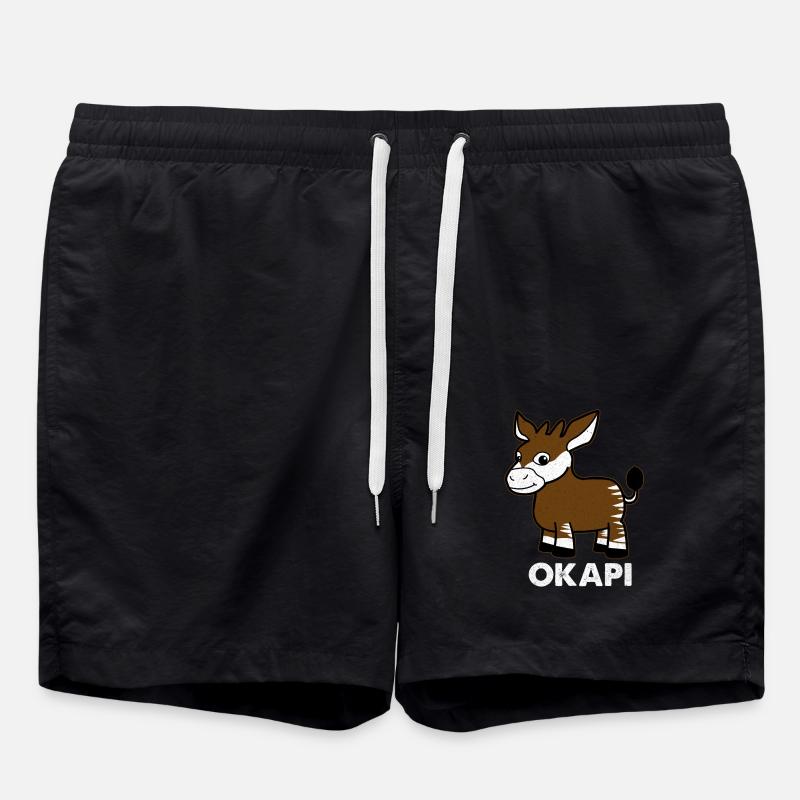 Okapi - Short de bain - noir