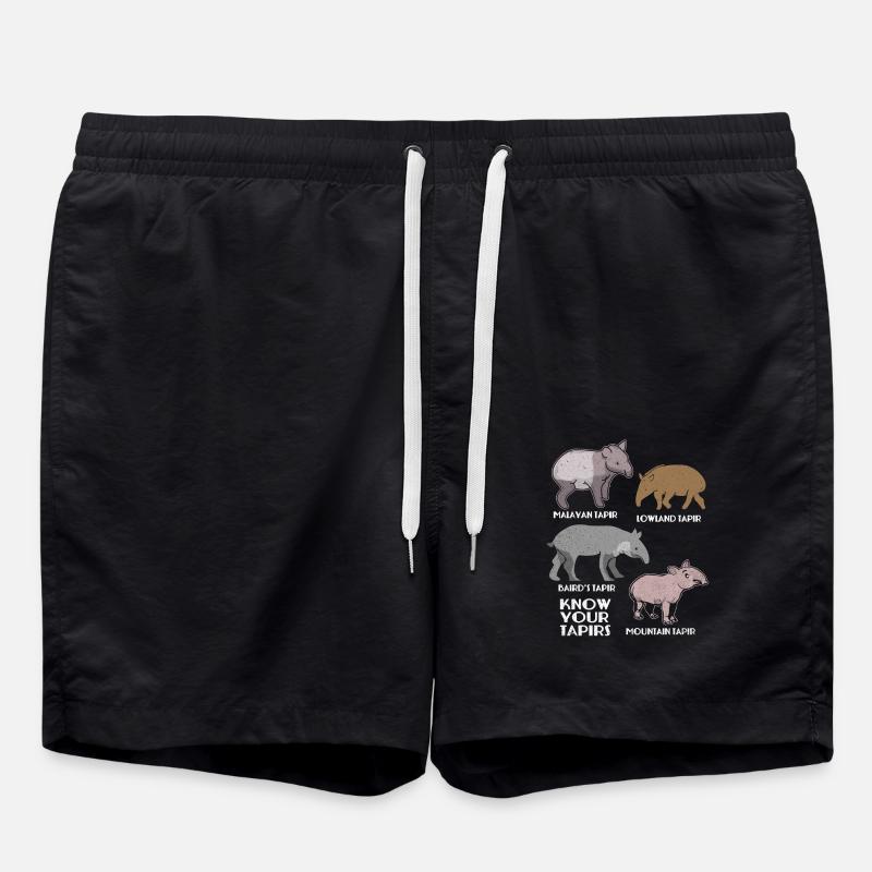 Tapir - Swim Trunks - black