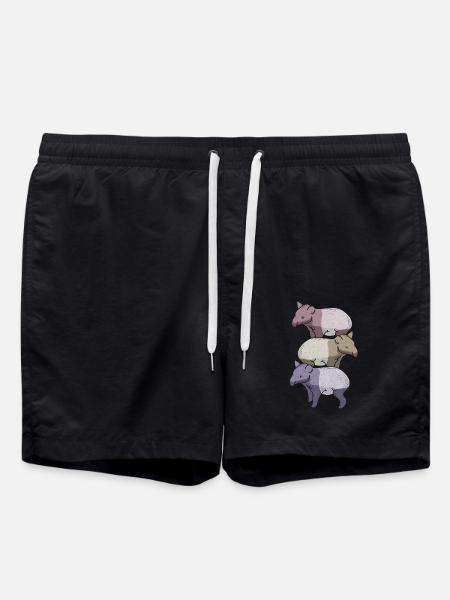 Tapir - Swim Trunks - black