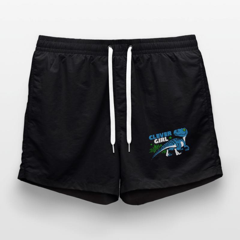 Velociraptor Swim Trunks
