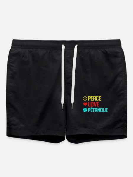 Pétanque - Short de bain - noir