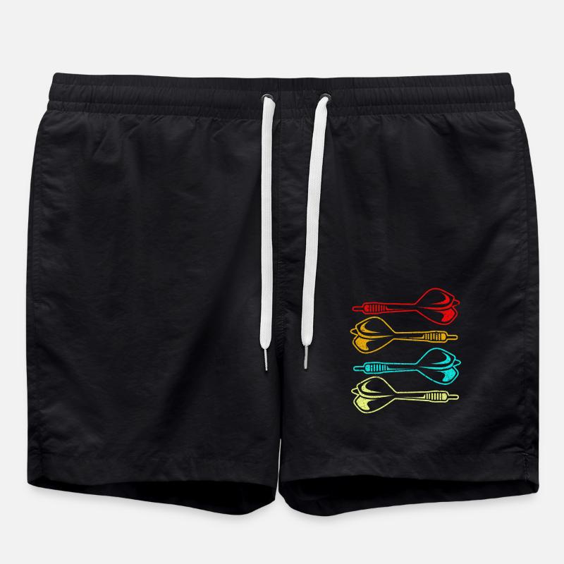 Dart - Swim Trunks - black