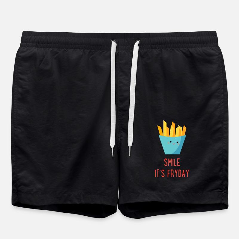 Frites - Short de bain - noir