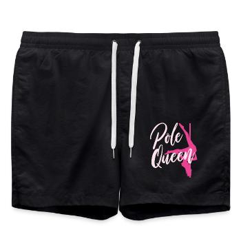 Pole Dance Queen - Short de bain - noir - Devant - AI Model Male 185 light (185cm)