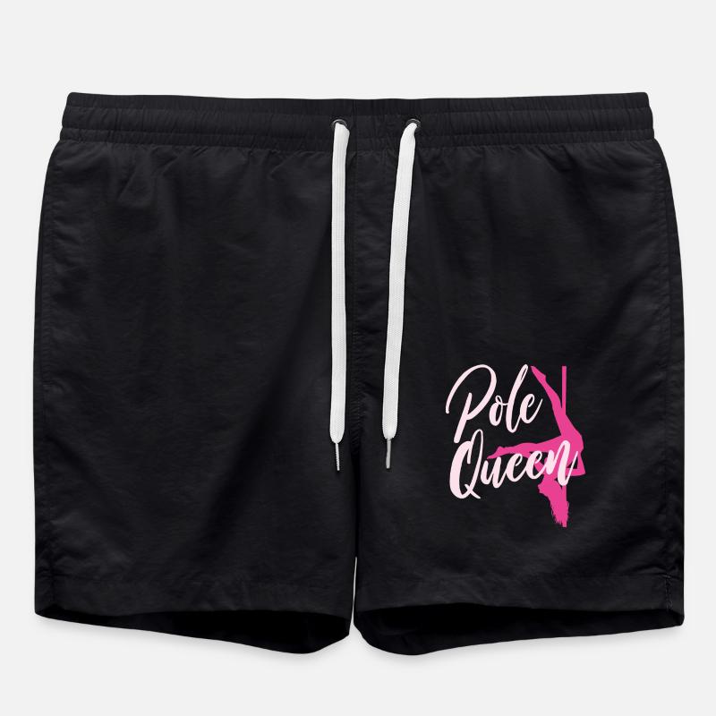 Pole Dance Queen - Badeshorts - Schwarz