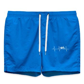 Mobylette Battement de cœur - Short de bain - cobalt blue - Devant