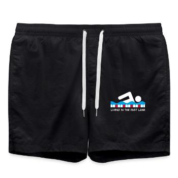 Schwimmen - Badeshorts - Schwarz - Vorne - AI Model Male 185 light (185cm)