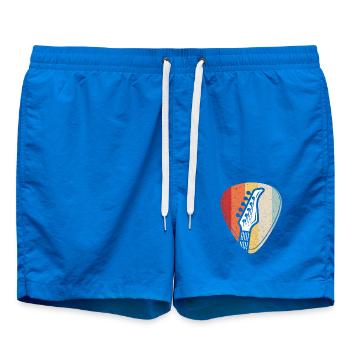 guitar - Swim Trunks - cobalt blue - Front