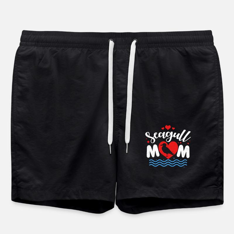 gull - Swim Trunks - black