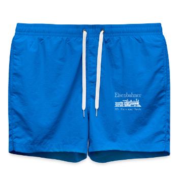 Cheminot • Avec une idée cadeau de cœur et d'âme - Short de bain - cobalt blue - Devant