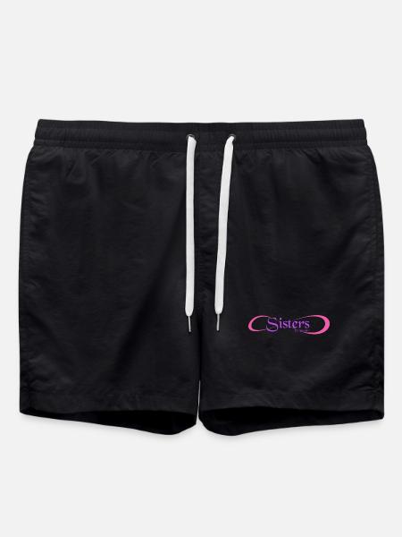 Sister forever - Swim Trunks - black