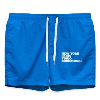 Bickendorf Paris Tokyo New York culte du quartier de Cologne - Short de bain - cobalt blue - Devant