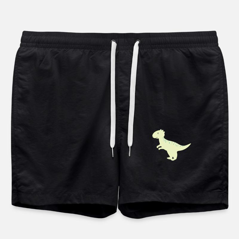 kinder Dino - Badeshorts - Schwarz