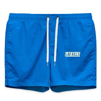 Chemise Gamer Lag Kills Glitch Style - Short de bain - cobalt blue - Devant