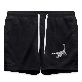 Scorpion - Short de bain - noir - Devant - AI Model Male 185 light (185cm)
