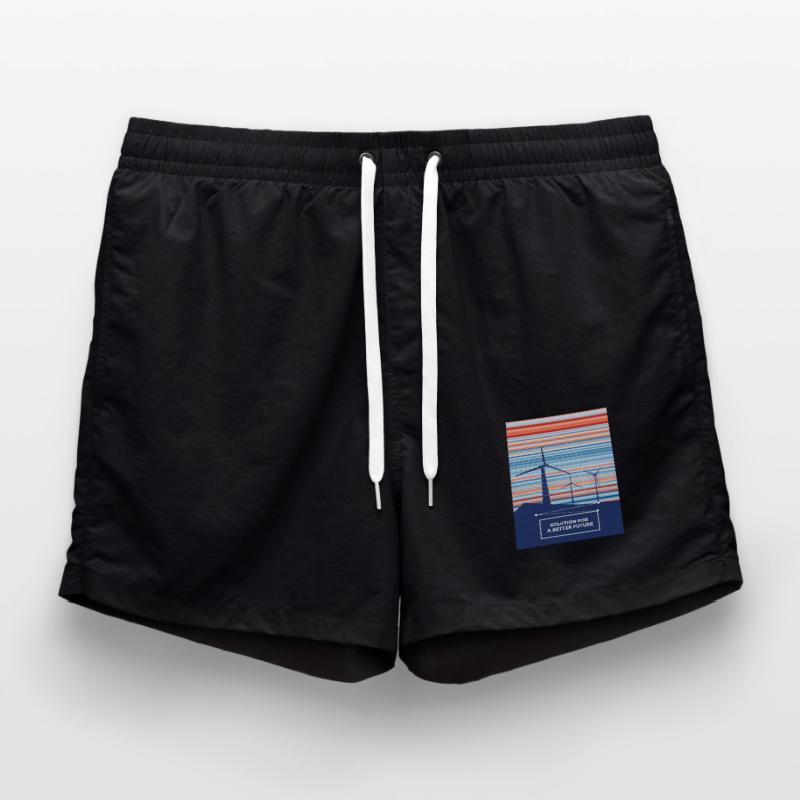 Wind energy solution for a better future Swim Trunks