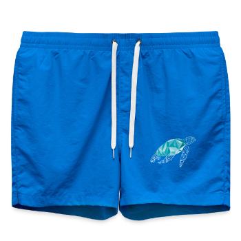 Schildkröte polygon - Badeshorts - Cobalt blue - Vorne
