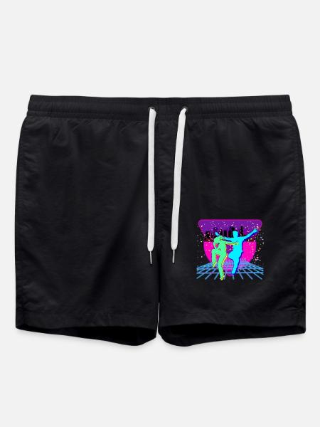Fête des années 80 - Short de bain - noir