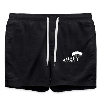 parapente - Short de bain - noir - Devant - AI Model Male 185 light (185cm)