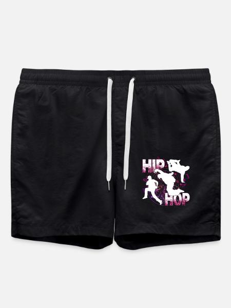 Super danse hip hop - Short de bain - noir