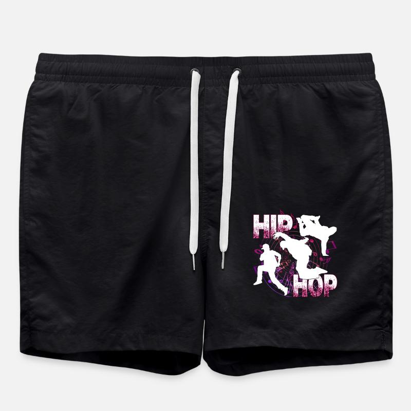Awesome Hip Hop Dance - Swim Trunks - black