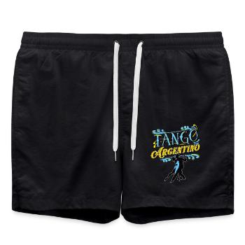 Tango, Tango Tänzer - Short de bain - noir - Devant - AI Model Male 185 light (185cm)
