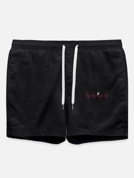 Climbing heartbeat - Swim Trunks - black