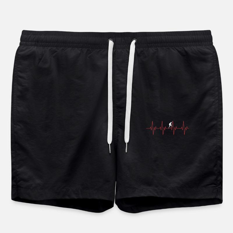 Escalade du rythme cardiaque - Short de bain - noir
