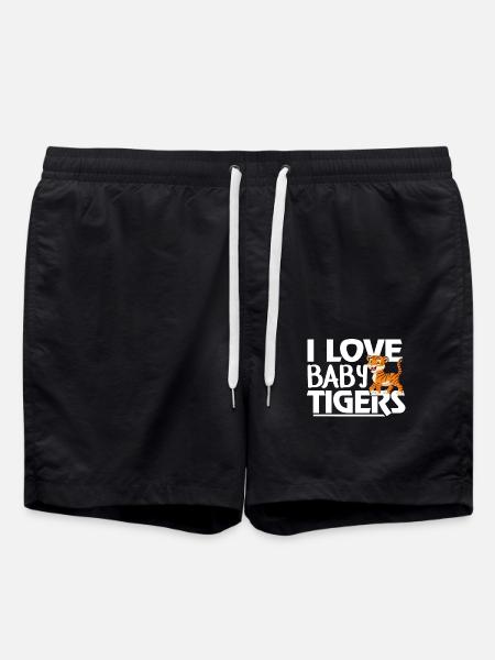 Baby Tiger - Swim Trunks - black