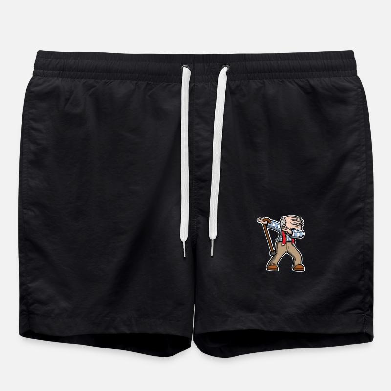 Cool Dabbing bedstefar Dab Dancing - Badeshorts - sort
