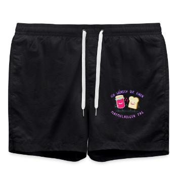 Marmelade Marmeladig - Badeshorts - Schwarz - Vorne - AI Model Male 185 light (185cm)