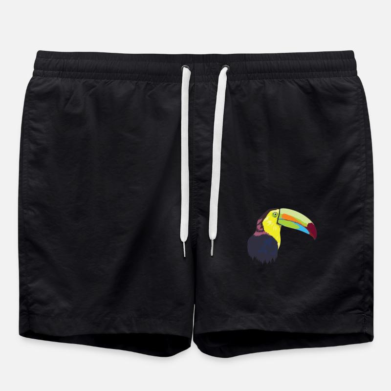 Toucan (Toucan) oiseau toucan - Short de bain - noir