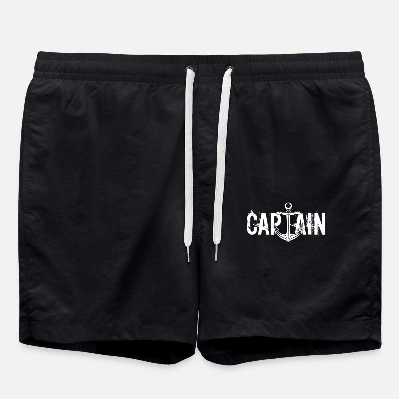Captain Anchor - Short de bain - noir