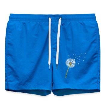 Dandelion nature gardener flowers dandelion gift - Swim Trunks - cobalt blue - Front
