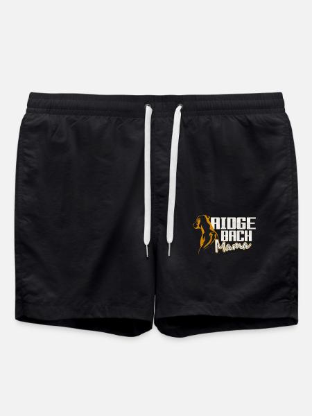 Rhodesian Ridgeback Mama - Short de bain - noir