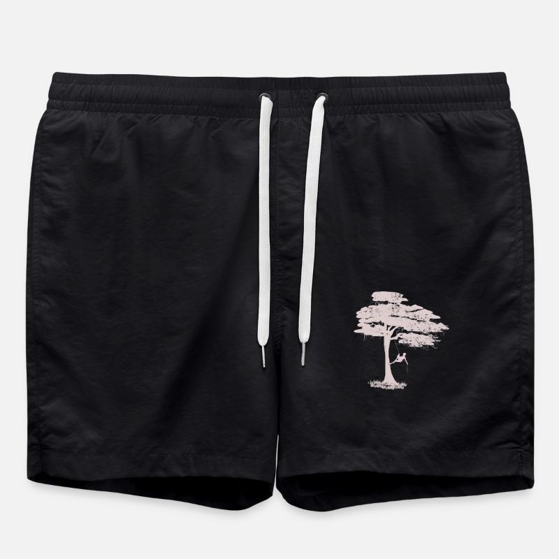 Tree climber - Swim Trunks - black