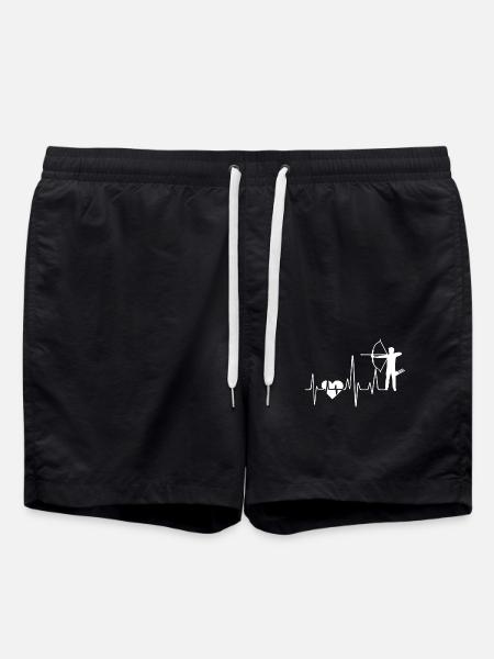 Archery Archery Heartbeat - Swim Trunks - black