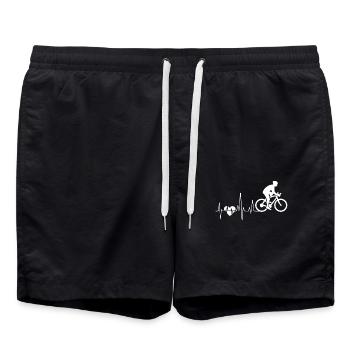 Cyclisme Cyclisme Heartbeat - Short de bain - noir - Devant - AI Model Male 185 light (185cm)