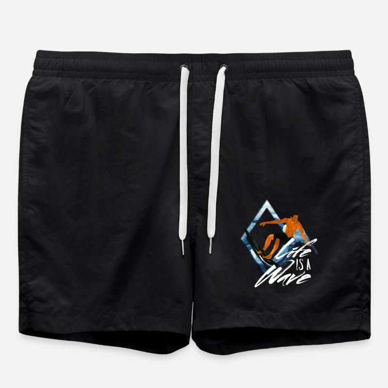 Surfer disant - Short de bain - noir