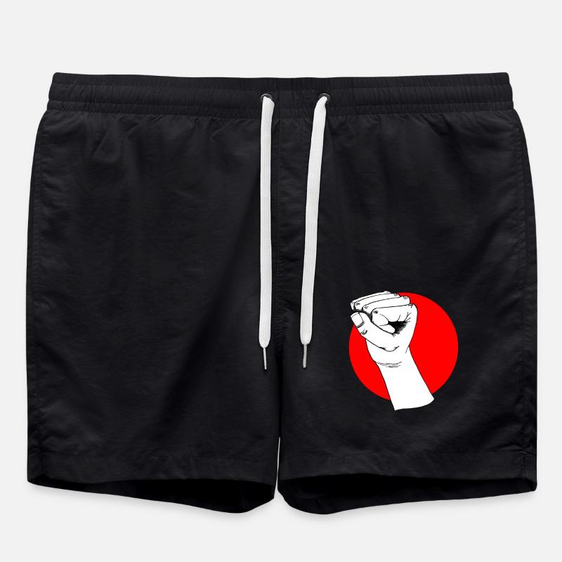Hand freedom - Swim Trunks - black