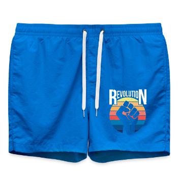 Revolution Retro Faust cadeau - Short de bain - cobalt blue - Devant