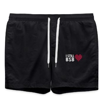 Pour les vrais fans : j’aime toujours Backstreet - Short de bain - noir - Devant - AI Model Male 185 light (185cm)